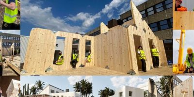 UK (Heriot Watt University) Construction started for Eco-friendly prototype house on campus