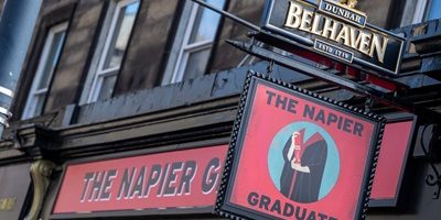 UK (Edinburgh Napier University) Make mine a pint and a PhD